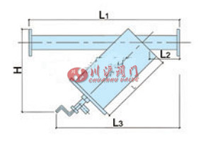 手摇刷式过滤器 结构图