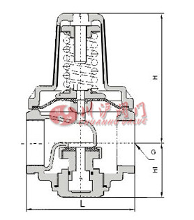不锈钢支管减压阀结构图