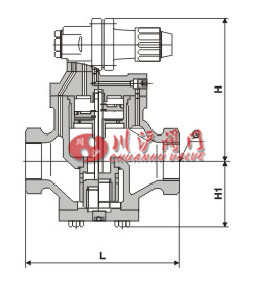 内螺纹连接蒸汽减压阀结构图