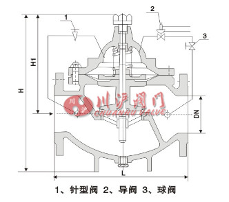 压差旁通平衡阀结构图