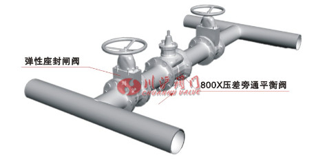 压差旁通平衡阀安装示意图