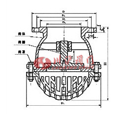 底阀结构图