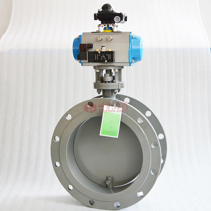 气动通风蝶阀图片